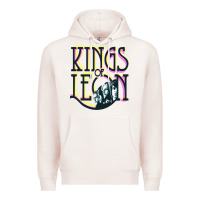 Pale Pink kings of leon Premium Hoodie - artisFamous