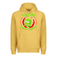 Antique Gold voodoo glow skulls Premium Hoodie - artisFamous