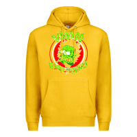 Lemon voodoo glow skulls Premium Hoodie - artisFamous