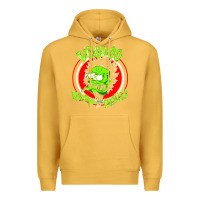 Mustard voodoo glow skulls Premium Hoodie - artisFamous