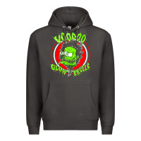 Smoke voodoo glow skulls Premium Hoodie - artisFamous