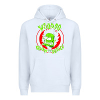 White voodoo glow skulls Premium Hoodie - artisFamous