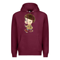 Burgundy Little Yoshitomo Knives Premium Hoodie - artisFamous