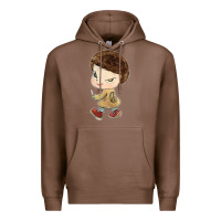 Chestnut Little Yoshitomo Knives Premium Hoodie - artisFamous