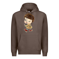 Coffee Little Yoshitomo Knives Premium Hoodie - artisFamous