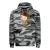 Slate Camo Little Yoshitomo Knives Premium Hoodie - artisFamous