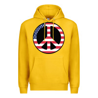Lemon United states peace symbol Premium Hoodie - artisFamous