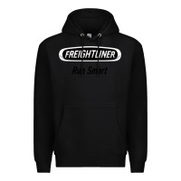 Black freightliner run smart Premium Hoodie - artisFamous