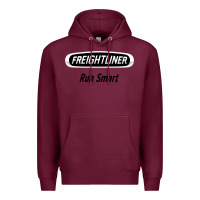 Burgundy freightliner run smart Premium Hoodie - artisFamous