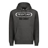 Charcoal Heather freightliner run smart Premium Hoodie - artisFamous