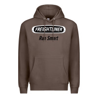 Coffee freightliner run smart Premium Hoodie - artisFamous