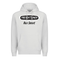 Dove Grey freightliner run smart Premium Hoodie - artisFamous