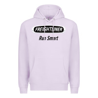 Lilac freightliner run smart Premium Hoodie - artisFamous