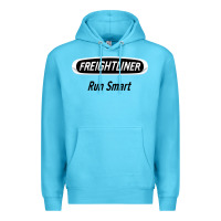 Ocean Blue freightliner run smart Premium Hoodie - artisFamous