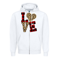 White Love Zipper Hoodie - Bettercallsaul