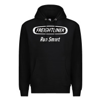 Black freightliner run smart Premium Hoodie - artisFamous
