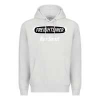 Dove Grey freightliner run smart Premium Hoodie - artisFamous