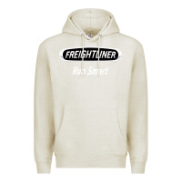 Oatmeal Heather freightliner run smart Premium Hoodie - artisFamous