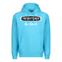 Ocean Blue freightliner run smart Premium Hoodie - artisFamous