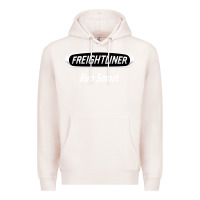 Pale Pink freightliner run smart Premium Hoodie - artisFamous
