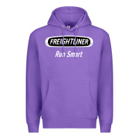 Purple freightliner run smart Premium Hoodie - artisFamous
