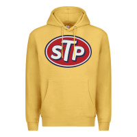 Antique Gold stp motor oil distressed Premium Hoodie - artisFamous