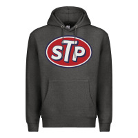 Charcoal Heather stp motor oil distressed Premium Hoodie - artisFamous