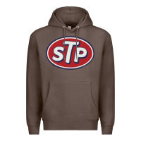 Coffee stp motor oil distressed Premium Hoodie - artisFamous