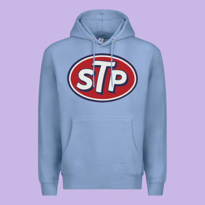Stp Motor Oil Distressed Premium Hoodie Designed By Artisfamous