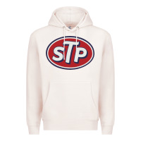 Pale Pink stp motor oil distressed Premium Hoodie - artisFamous