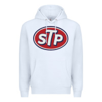 White stp motor oil distressed Premium Hoodie - artisFamous