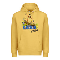 Antique Gold calvin hobbes Premium Hoodie - artisFamous