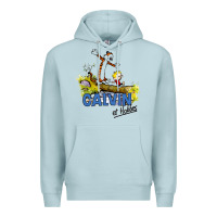 Blue Mist calvin hobbes Premium Hoodie - artisFamous