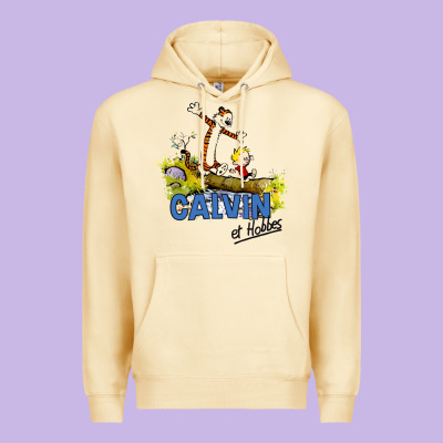 Calvin Hobbes Premium Hoodie Designed By Artisfamous
