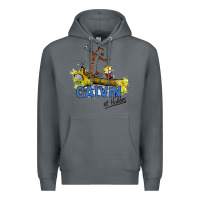 Rock calvin hobbes Premium Hoodie - artisFamous