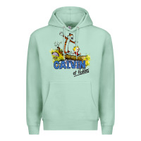 Seafoam calvin hobbes Premium Hoodie - artisFamous