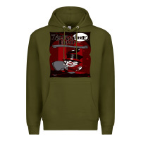 Army Green alkaline trio Premium Hoodie - artisFamous