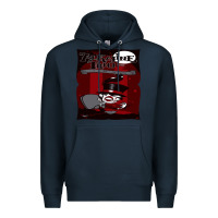 Navy alkaline trio Premium Hoodie - artisFamous