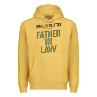 Antique Gold World's Greatest Father-In-Law - Dad and Grandpa Premium Hoodie - artisFamous