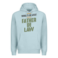 Blue Mist World's Greatest Father-In-Law - Dad and Grandpa Premium Hoodie - artisFamous
