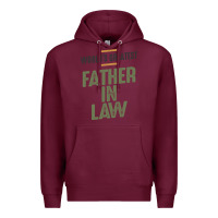 Burgundy World's Greatest Father-In-Law - Dad and Grandpa Premium Hoodie - artisFamous