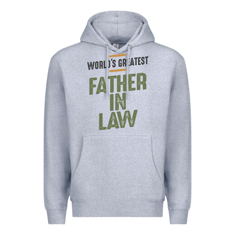 World's Greatest Father-in-law - Dad And Grandpa Premium Hoodie by artisFamous | Teevron