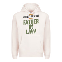 Pale Pink World's Greatest Father-In-Law - Dad and Grandpa Premium Hoodie - artisFamous