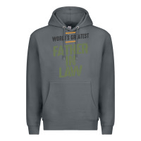 Rock World's Greatest Father-In-Law - Dad and Grandpa Premium Hoodie - artisFamous