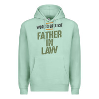 Seafoam World's Greatest Father-In-Law - Dad and Grandpa Premium Hoodie - artisFamous