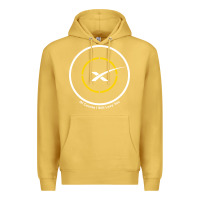 Antique Gold spacex drone ship Premium Hoodie - artisFamous