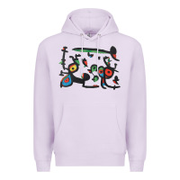 Lilac Contemporary Miro Premium Hoodie - artisFamous