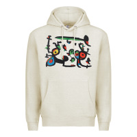 Oatmeal Heather Contemporary Miro Premium Hoodie - artisFamous