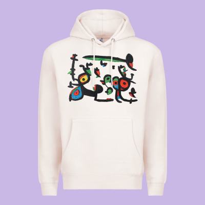 Contemporary Miro Premium Hoodie Designed By Artisfamous