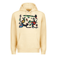 Pina Colada Contemporary Miro Premium Hoodie - artisFamous